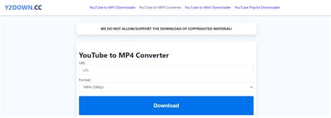 y2down|YouTube to MP4 Converter .